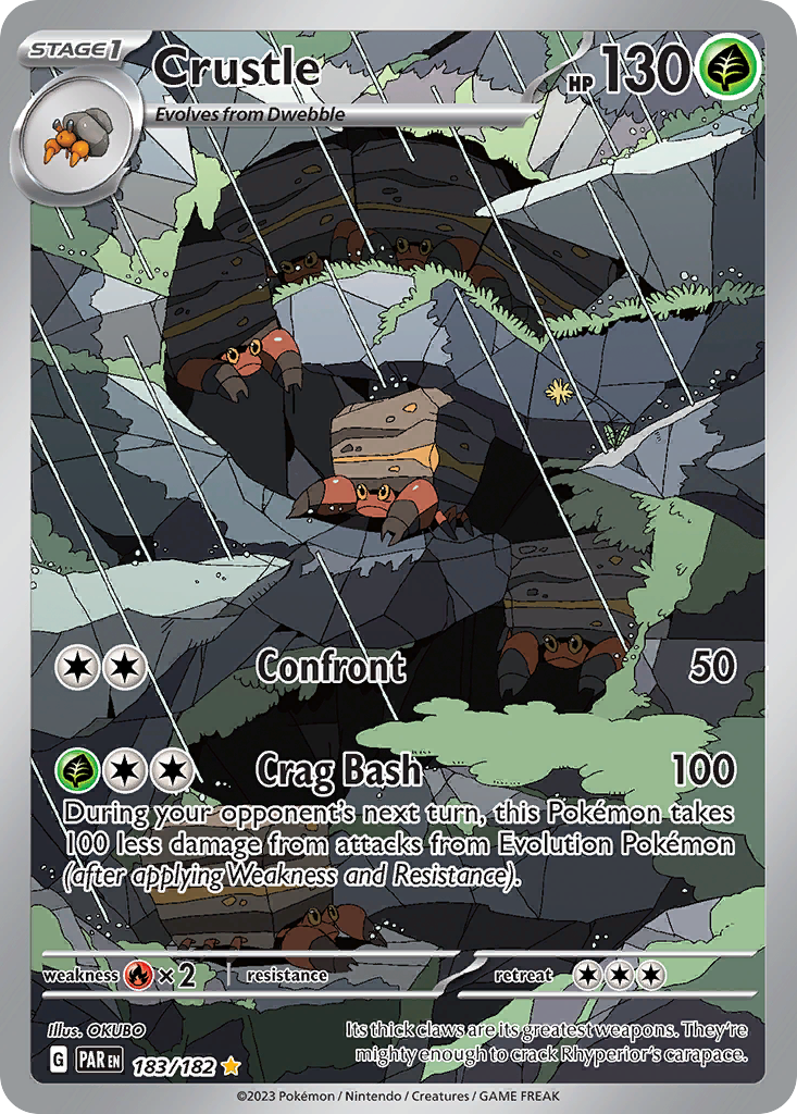 Crustle - Paradox Rift - #183 - Pokemon TCG card