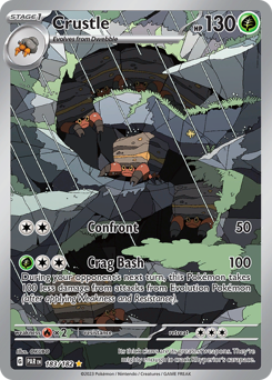 Crustle - Paradox Rift - #183 - Pokemon TCG card