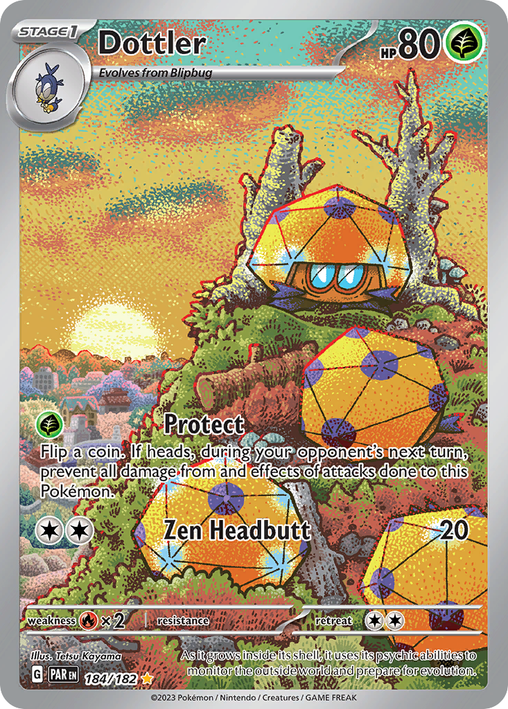 Dottler - Paradox Rift - #184 - Pokemon TCG card