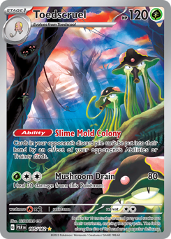 Toedscruel #185 Toedscruel - Paradox Rift - #185 - Pokemon TCG card