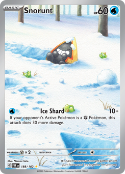 Snorunt #188 Snorunt - Paradox Rift - #188 - Pokemon TCG card