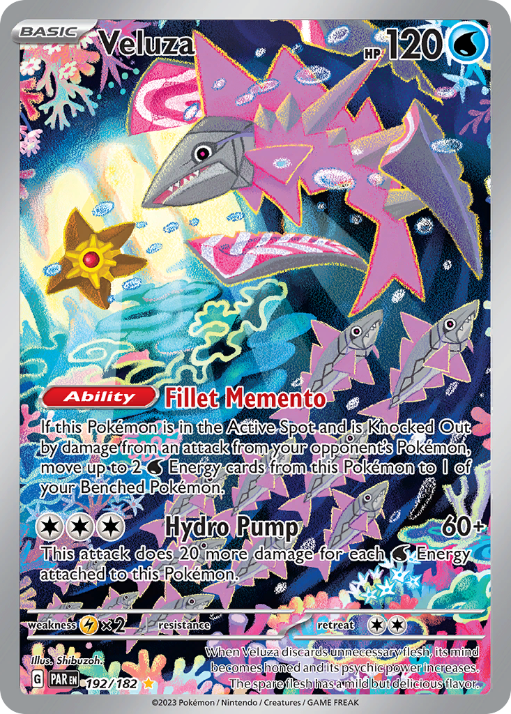Veluza - Paradox Rift - #192 - Pokemon TCG card