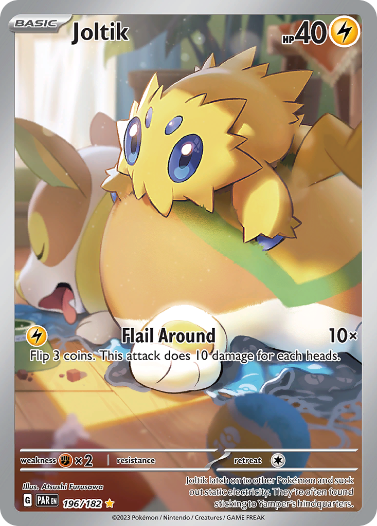 Joltik - Paradox Rift - #196 - Pokemon TCG card