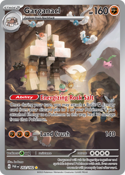 Garganacl #202 Garganacl - Paradox Rift - #202 - Pokemon TCG card