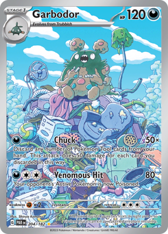 Garbodor #204 Garbodor - Paradox Rift - #204 - Pokemon TCG card