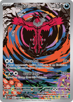 Yveltal - Paradox Rift - #205 - Pokemon TCG card