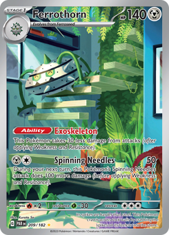 Ferrothorn #209 Ferrothorn - Paradox Rift - #209 - Pokemon TCG card