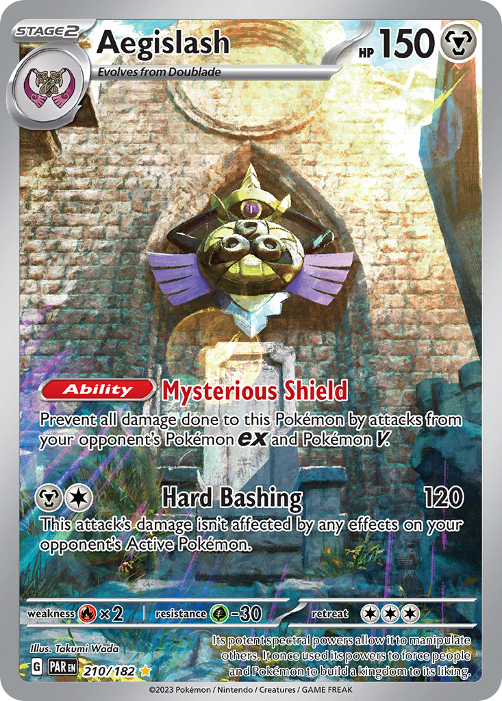Aegislash - Paradox Rift - #210 - Pokemon TCG card
