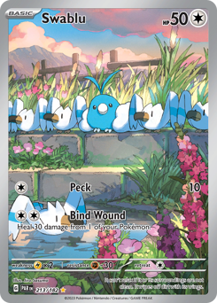 Swablu #213 Swablu - Paradox Rift - #213 - Pokemon TCG card