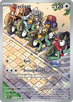 Cyclizar #215 Cyclizar - Paradox Rift - #215 - Pokemon TCG card