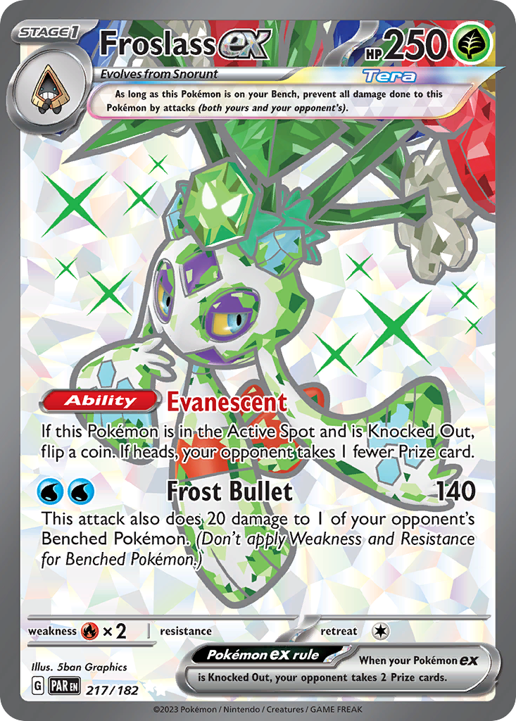 Froslass ex - Paradox Rift - #217 - Pokemon TCG card