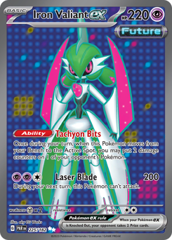 Iron Valiant ex - Paradox Rift - #225 - Pokemon TCG card
