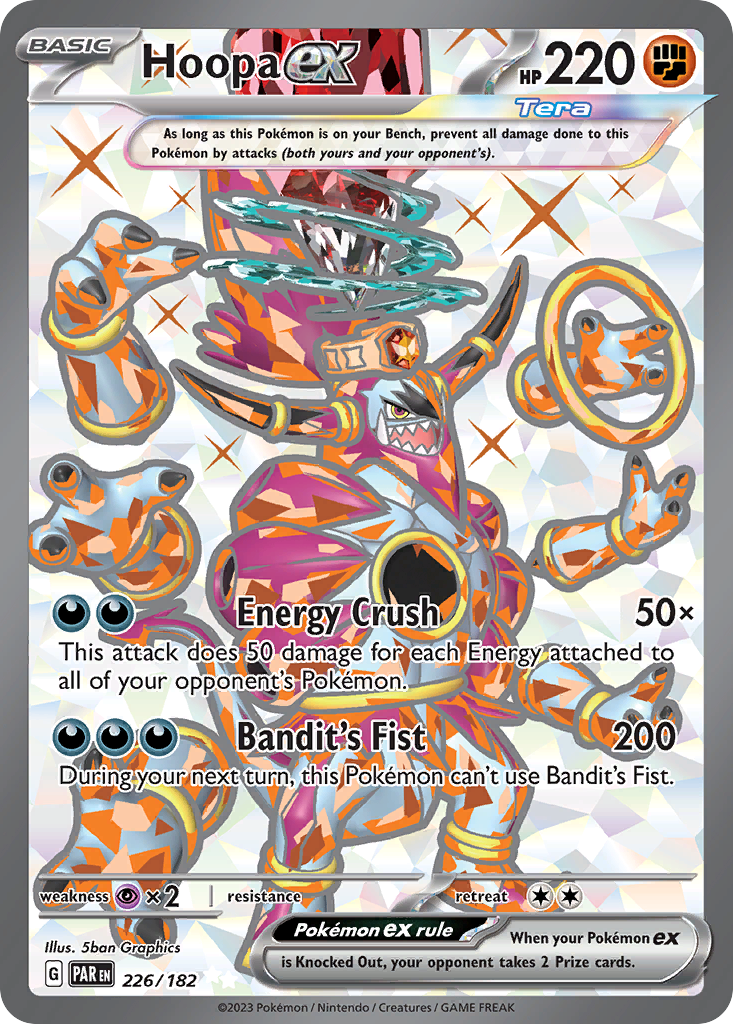 Hoopa ex - Paradox Rift - #226 - Pokemon TCG card