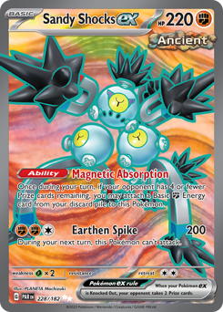 Sandy Shocks ex - Paradox Rift - #228 - Pokemon TCG card