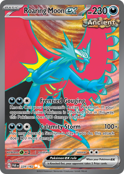 Roaring Moon ex - Paradox Rift - #229 - Pokemon TCG card