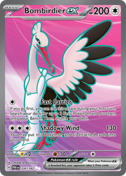 Bombirdier ex - Paradox Rift - #234 - Pokemon TCG card