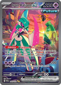 Iron Valiant ex - Paradox Rift - #249 - Pokemon TCG card
