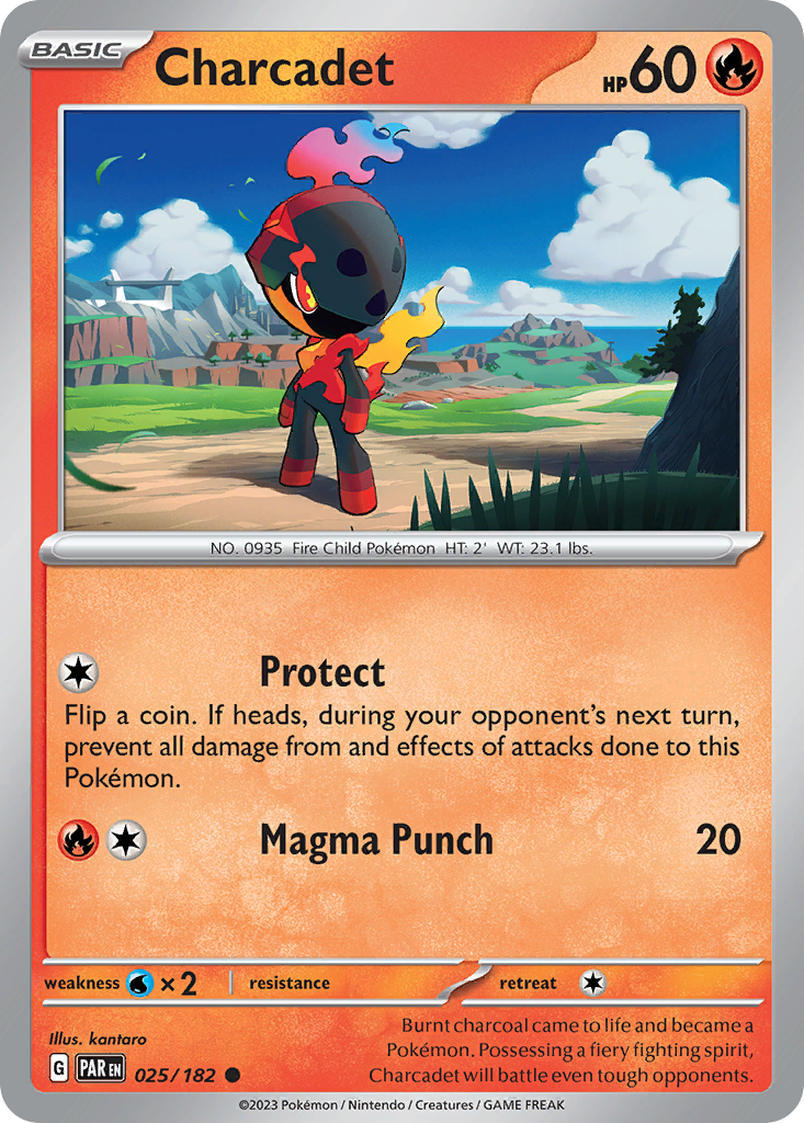 Charcadet - Paradox Rift - #25 - Pokemon TCG card