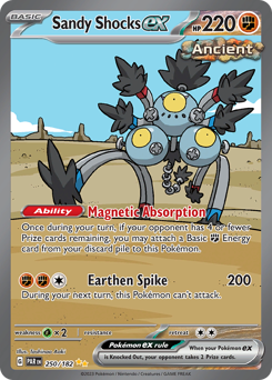 Sandy Shocks ex - Paradox Rift - #250 - Pokemon TCG card