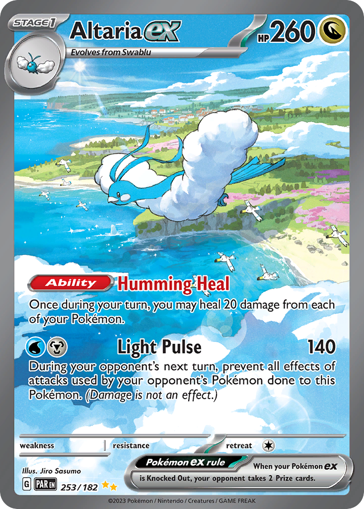 Altaria ex - Paradox Rift - #253 - Pokemon TCG card