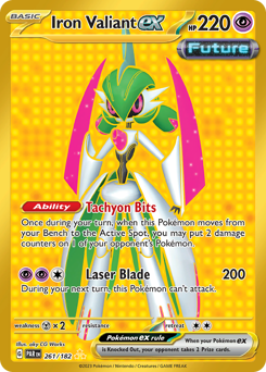 Iron Valiant ex - Paradox Rift - #261 - Pokemon TCG card