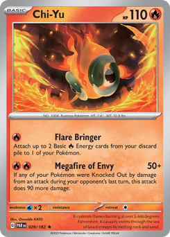 Chi-Yu #29 Chi-Yu - Paradox Rift - #29 - Pokemon TCG card