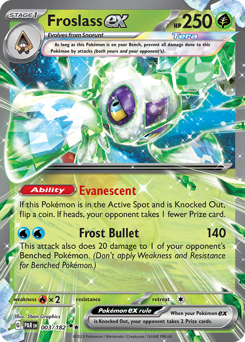 Froslass ex #3 Froslass ex - Paradox Rift - #3 - Pokemon TCG card