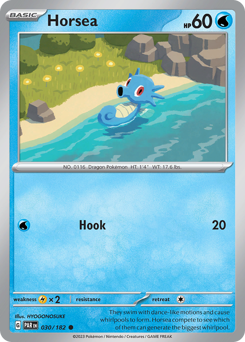 Horsea - Paradox Rift - #30 - Pokemon TCG card