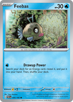 Feebas #35 Feebas - Paradox Rift - #35 - Pokemon TCG card