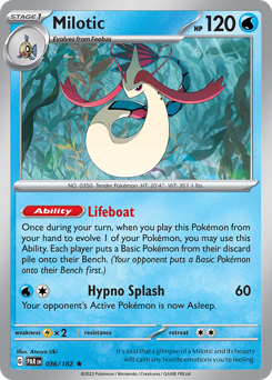 Milotic #36 Milotic - Paradox Rift - #36 - Pokemon TCG card