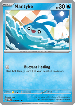 Mantyke #39 Mantyke - Paradox Rift - #39 - Pokemon TCG card