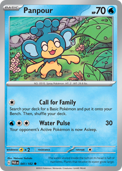 Panpour #41 Panpour - Paradox Rift - #41 - Pokemon TCG card