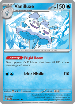 Vanilluxe #45 Vanilluxe - Paradox Rift - #45 - Pokemon TCG card