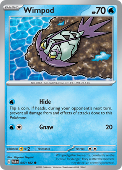 Wimpod - Paradox Rift - #47 - Pokemon TCG card