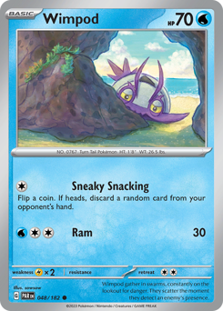 Wimpod - Paradox Rift - #48 - Pokemon TCG card