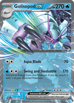 Golisopod ex - Paradox Rift - #50 - Pokemon TCG card