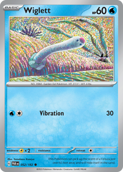 Wiglett #52 Wiglett - Paradox Rift - #52 - Pokemon TCG card