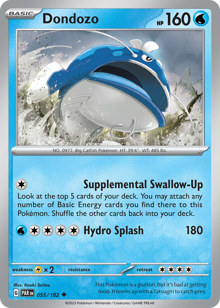 Dondozo - Paradox Rift - #55 - Pokemon TCG card