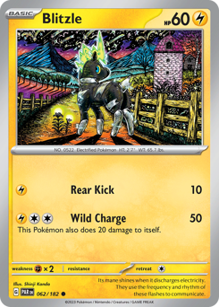 Blitzle - Paradox Rift - #62 - Pokemon TCG card