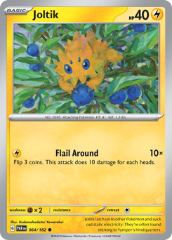 Joltik - Paradox Rift - #64 - Pokemon TCG card