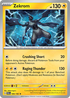 Zekrom #66 Zekrom - Paradox Rift - #66 - Pokemon TCG card