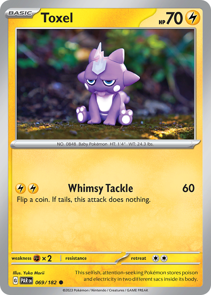 Toxel - Paradox Rift - #69 - Pokemon TCG card
