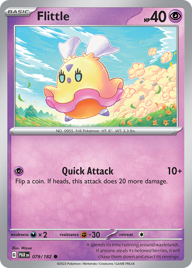 Flittle - Paradox Rift - #79 - Pokemon TCG card