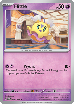 Flittle - Paradox Rift - #80 - Pokemon TCG card
