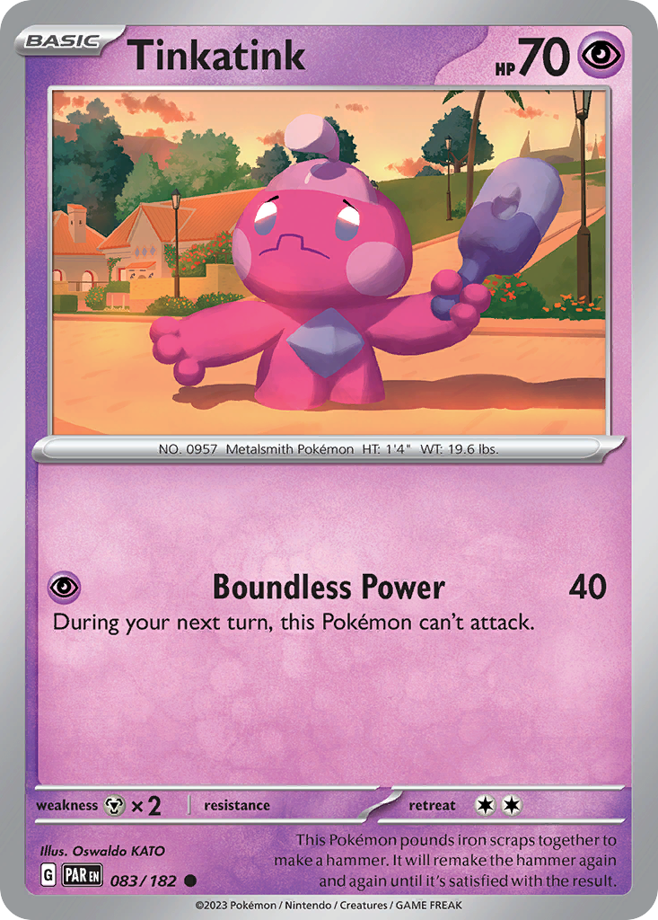 Tinkatink - Paradox Rift - #83 - Pokemon TCG card