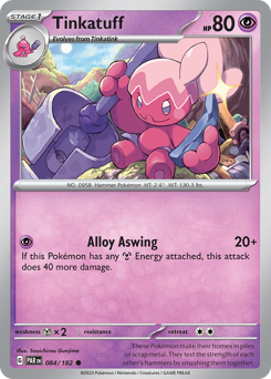 Tinkatuff #84 Tinkatuff - Paradox Rift - #84 - Pokemon TCG card