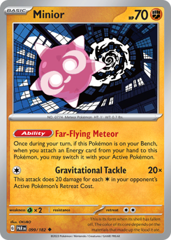 Minior - Paradox Rift - #99 - Pokemon TCG card