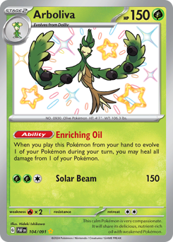 Arboliva #104 Arboliva - Paldean Fates - #104 - Pokemon TCG card