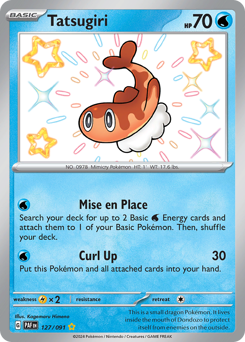 Tatsugiri #127 Tatsugiri - Paldean Fates - #127 - Pokemon TCG card