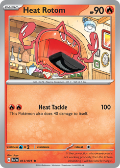Heat Rotom #13 Heat Rotom - Paldean Fates - #13 - Pokemon TCG card